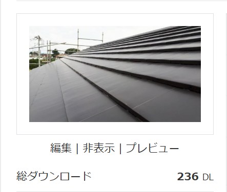 瓦屋根(236DL)