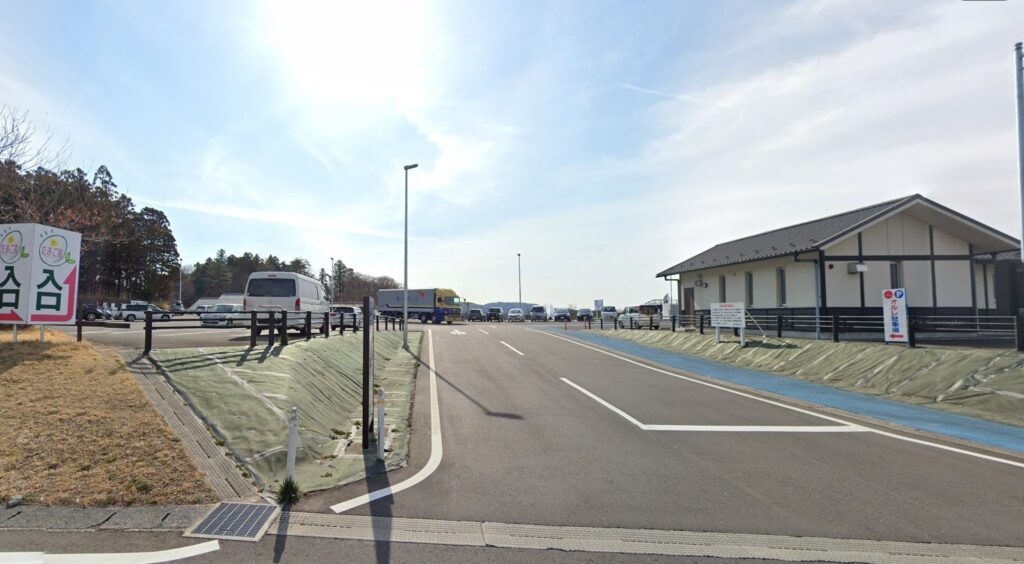 上の駐車場