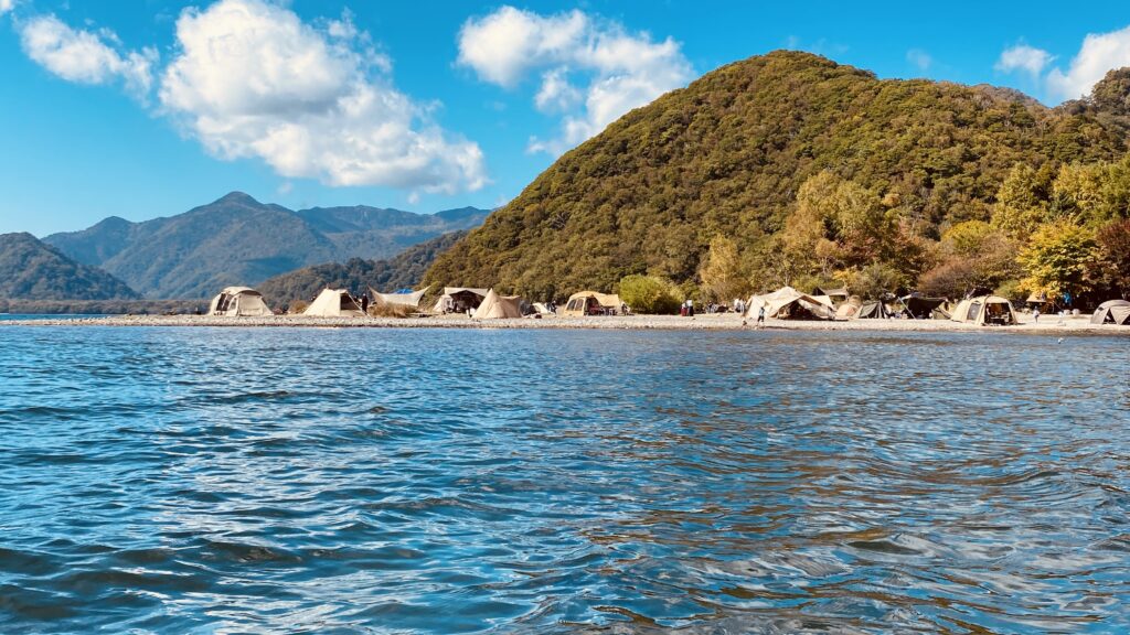 今年の菖蒲ヶ浜キャンプ場