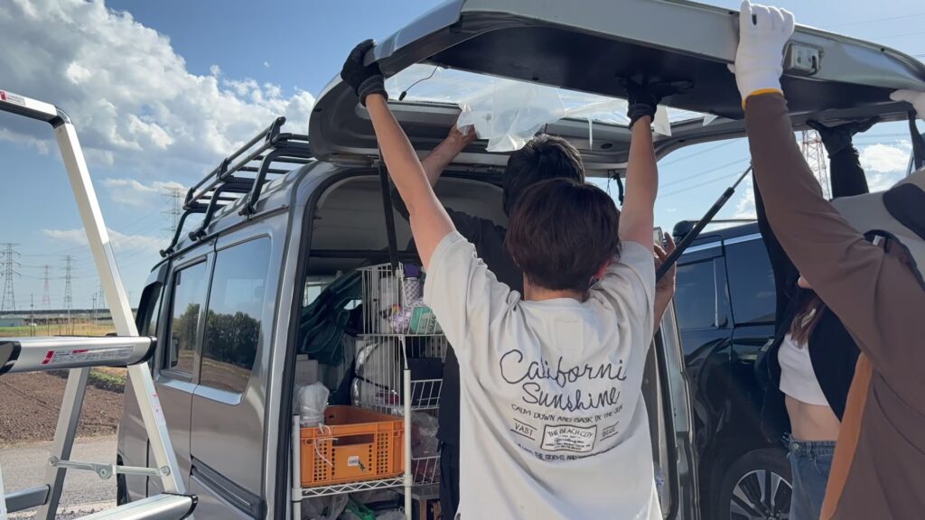 やっと取り外しできた。