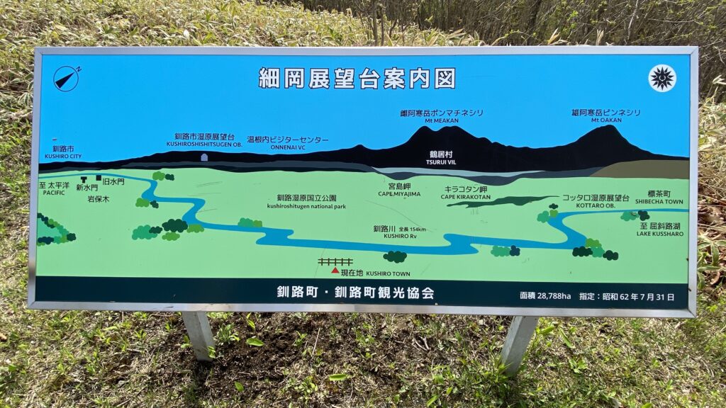 釧路湿原案内板