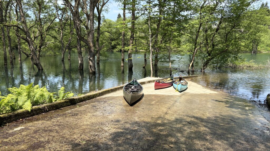 焼地台公園出艇地