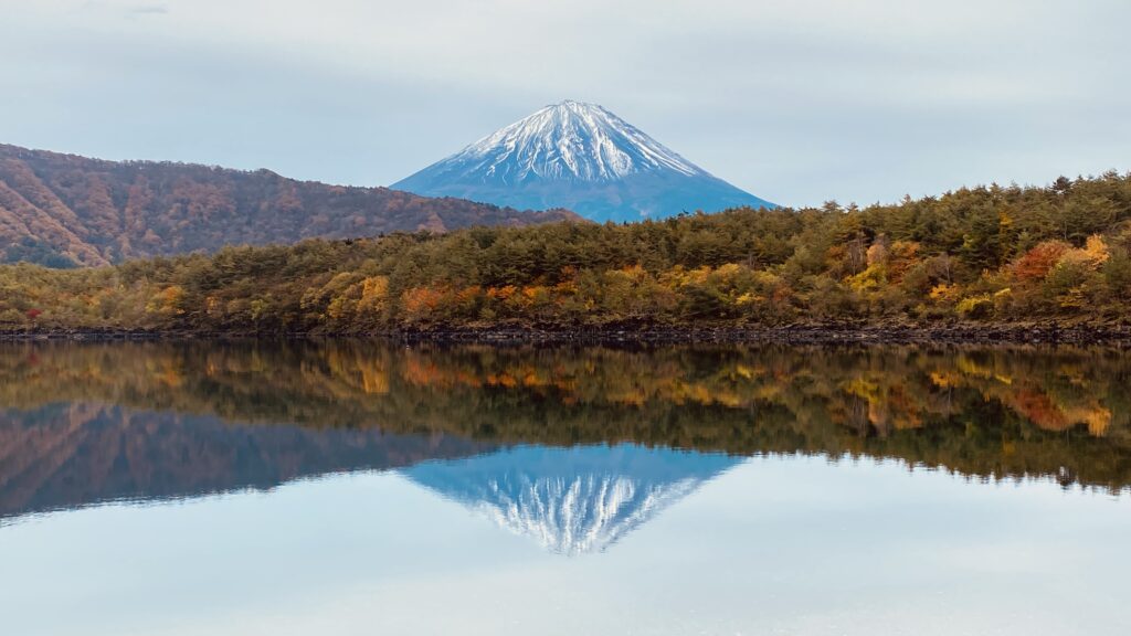 逆さ富士