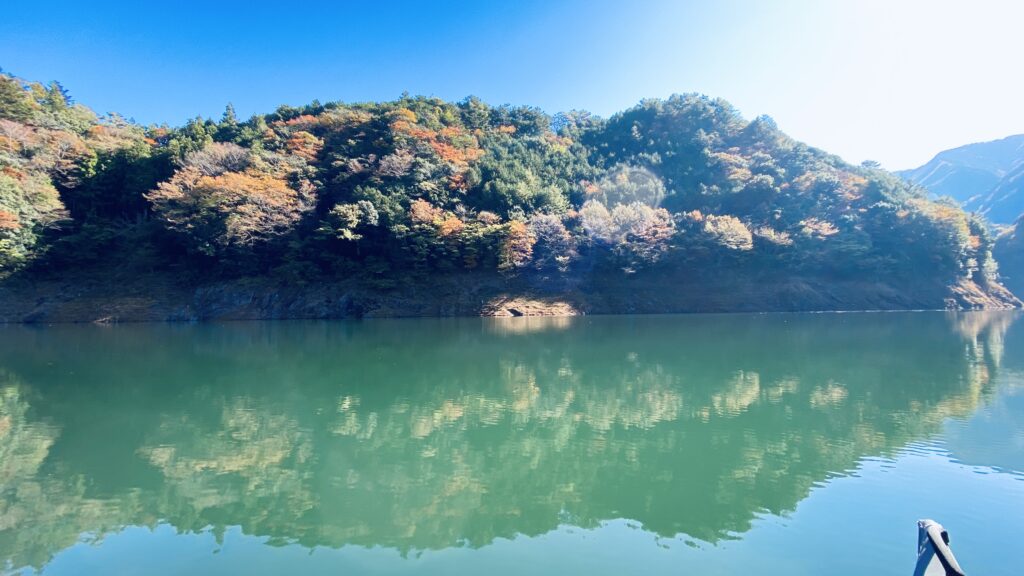接祖湖の紅葉